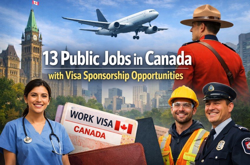 13 Public Jobs in Canada with Visa Sponsorship Opportunities