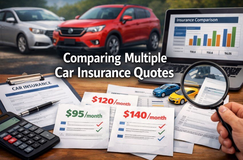 Comparing Multiple Car Insurance Quotes