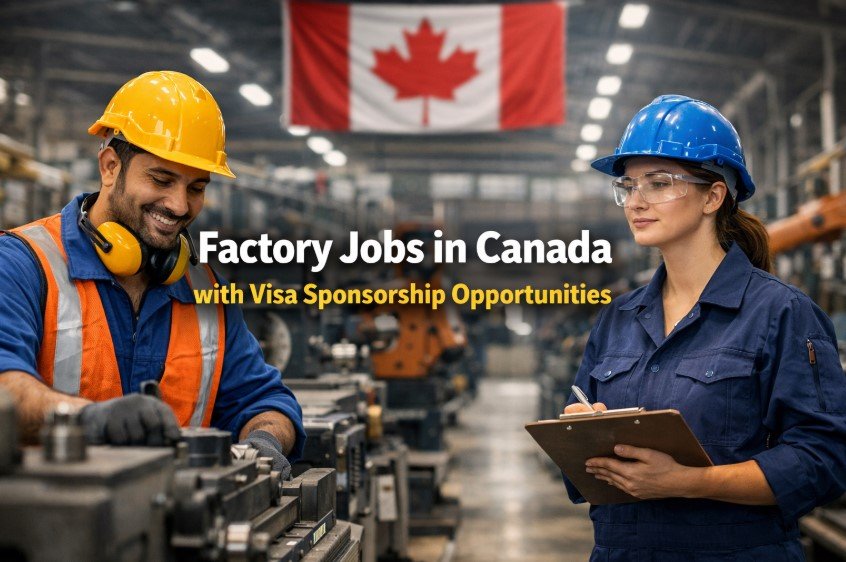 Factory Jobs in the Canada with Visa Sponsorship Opportunities