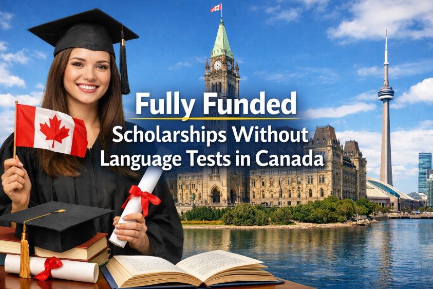 Fully Funded Scholarships Without Language Tests in Canada